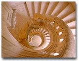 l'escalier en pierre